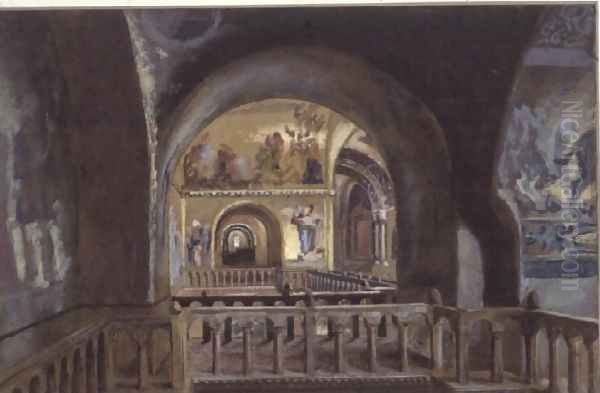 A View from a Gallery in St.Mark's Basilica, Venice - view 1