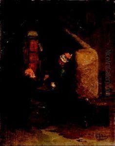 Scena D'interno by Girolamo Induno