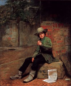 Buffalo Newsboy by Thomas Le Clear