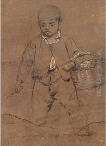 Giovane Ragazzo by Girolamo Induno