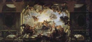 Venus Imploring Jupiter in Favour of Aeneas by Antoine Coypel