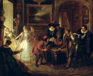 Scene from Don Quixote de la Mancha by Antoine Coypel