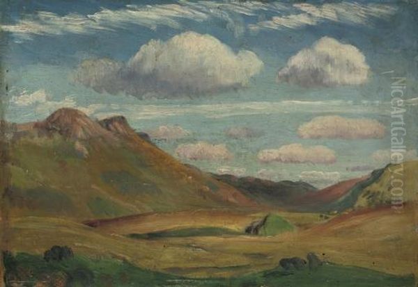 Valley With Arenig On The Left - view 1
