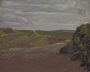 Open Landscape With Rocks by James Dickson Innes