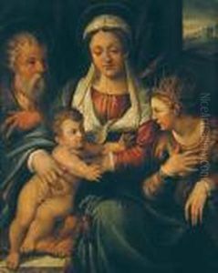 Sacra Famiglia Con San Caterina Di
Alessandria