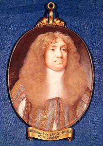 Portrait of John Maitland (1616-82) Duke of Lauderdale, 1664 by Samuel Cooper