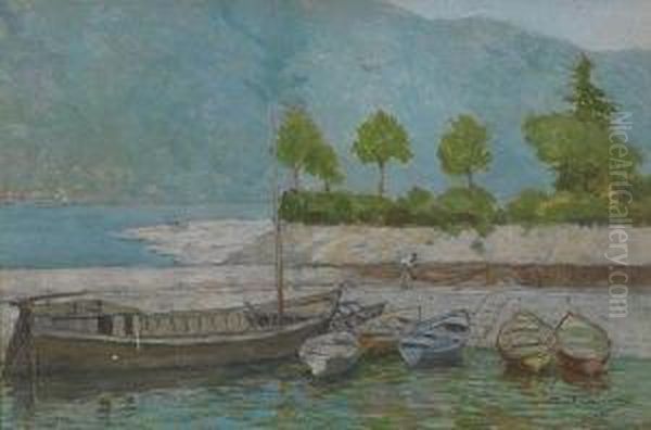 Il Porticciolo Di Calde (lago Maggiore) - view 1
