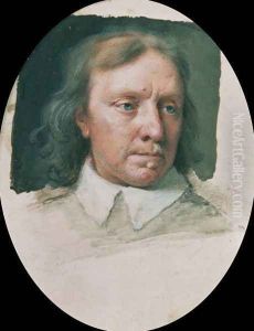 Miniature of Oliver Cromwell (unfinished)