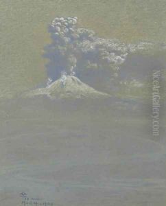 A Shower of Ashes Upon Ottaviano April 14, 1906 by Charles Caryl Coleman