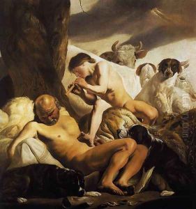 Mercury, Argus and Io 1630s by Jacob van Campen