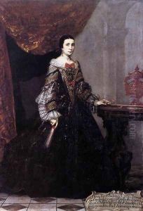 Portrait of Teresa Francisca Mudarra y Herrera c. 1690 by Jean Clouet