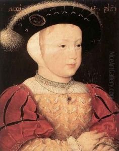The Dauphin Francois, Son of Francois I by Jean Clouet