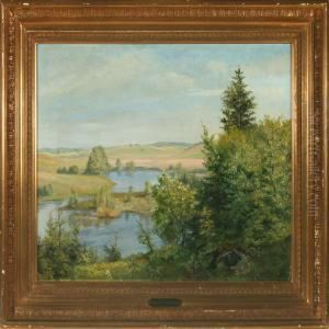 Landscape, Mors by Valdemar Irminger