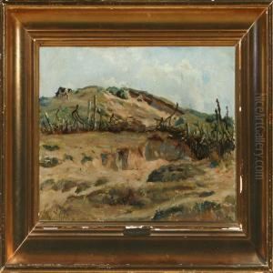 Landscape With Grassing Cow