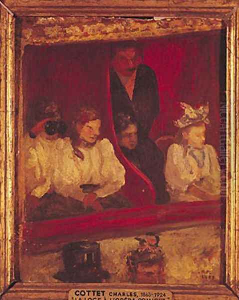 Box at the Opera-Comique, 1887 - view 1
