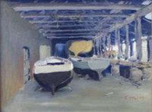 The Boat Store by Greville Irwin