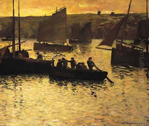 In the Port, 1895 - view 1