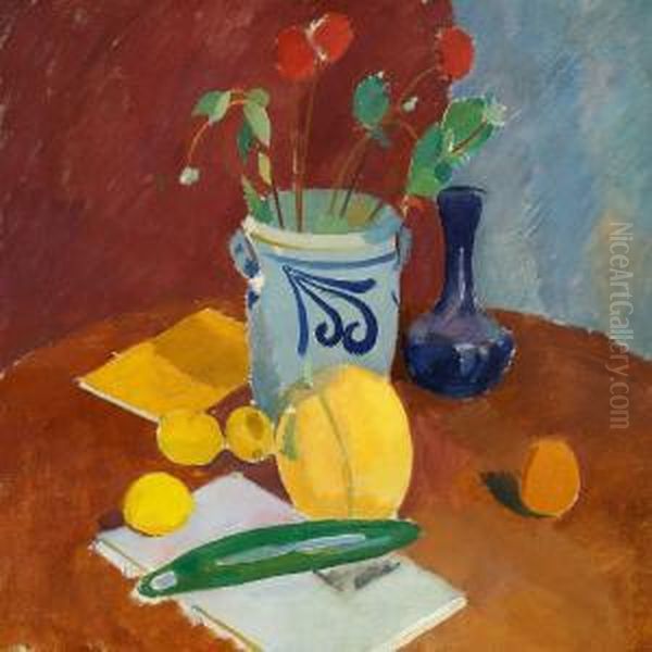 Still Life With Lemon And Vase - view 1