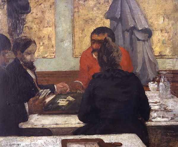 Card Players, 1883 - view 1