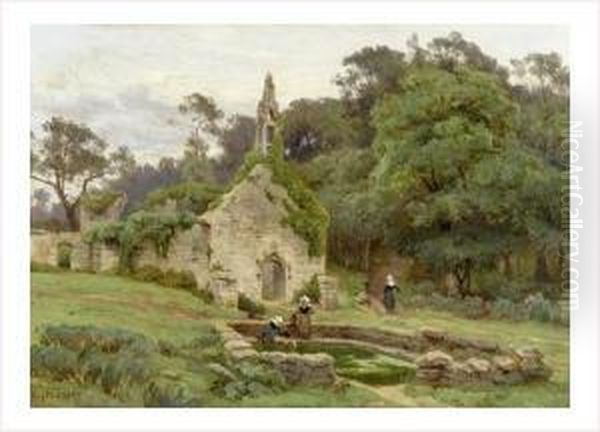 Chapelle En Ruine Pres De La Piece D'eau - view 1