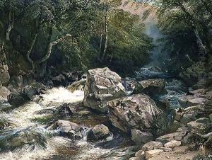 Mountain Scene by William Gersham Collingwood