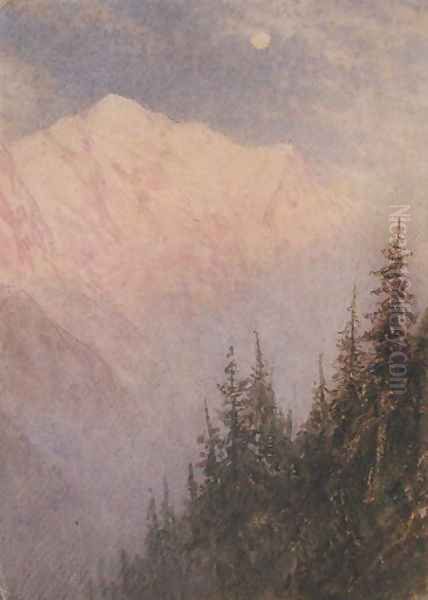 Mont Blanc 1870 - view 1