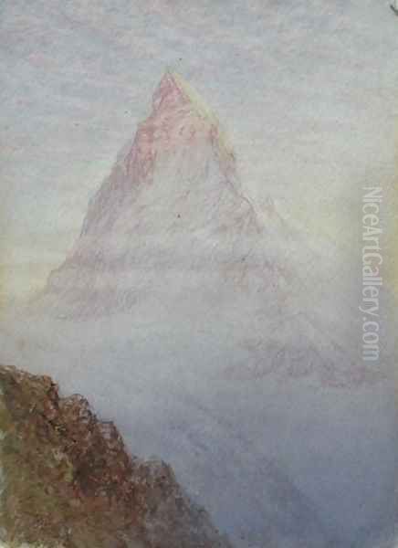 The Matterhorn 1870 - view 1