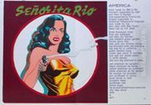 Senorita Rio. One Cent Life by Francisco Iturrino Gonzalez