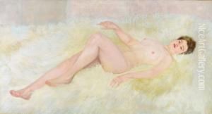 Desnudo by Francisco Iturrino Gonzalez