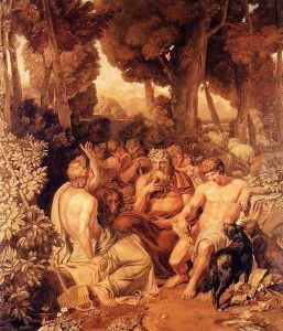 Arcadian Shepherds by Joshua Cristall