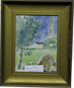 Kyrka I Gronska. 31 X 23. Kyrka I Gronska. 31 X 23.