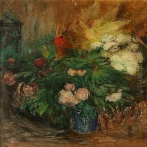Still Life With Flowers by Kraesten Iversen