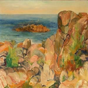Coastal Scenery, Bornholm by Kraesten Iversen