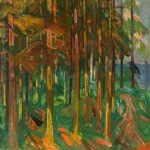 Forest View By The Sea by Kraesten Iversen