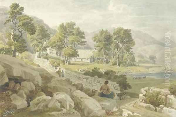Nant Guinion, Caernarvonshire, North Wales - view 1