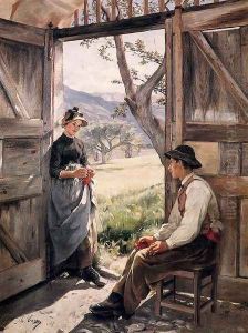Jeunes Paysans by Marie Caire-Tonoir