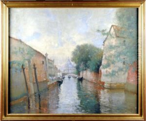 Vue De Venise by Marie Joseph Leon Clavel Iwill