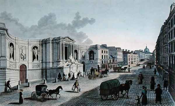 View of the Fountain on the Rue de Grenelle, Faubourg St. Germain - view 1