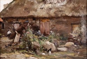 Chaumieres A Morsalines by Marie Joseph Leon Clavel Iwill