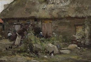 Chaumiere A Morsalines by Marie Joseph Leon Clavel Iwill