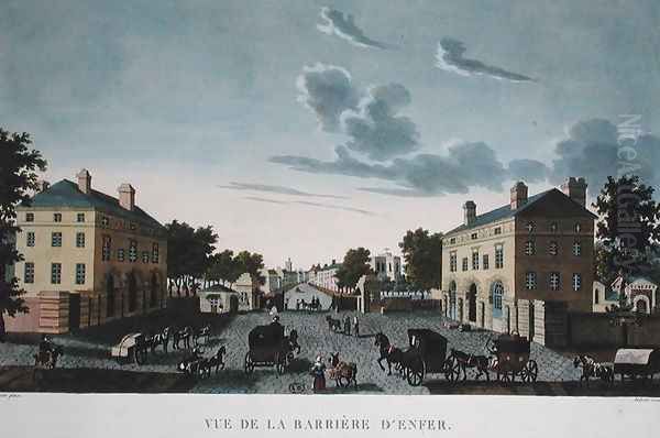 The Barriere d'Enfer, c.1815-20 - view 1