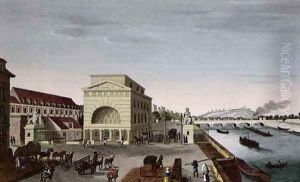 The Barriere de Passy, c.1815-20 by Henri Courvoisier-Voisin