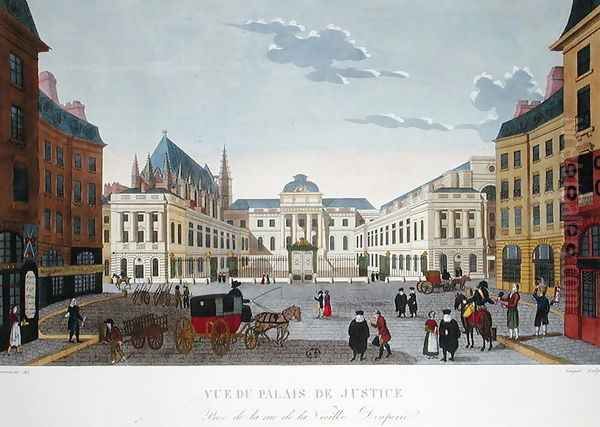 The Palais de Justice, c.1815-20 - view 1