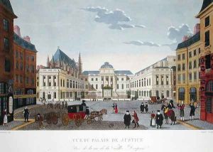 The Palais de Justice, c.1815-20 The Palais de Justice, c.1815-20