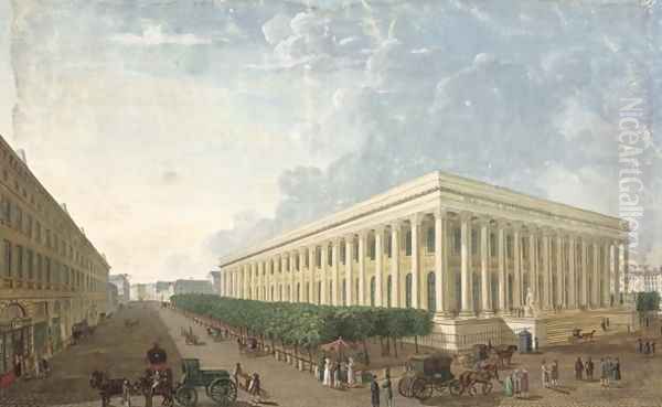 The Palais de la Bourse - view 1