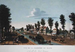 The Barriere du Maine, c.1815-20 by Henri Courvoisier-Voisin