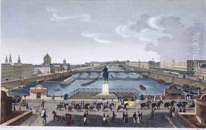 The Pont Neuf. c.1815-20 by Henri Courvoisier-Voisin
