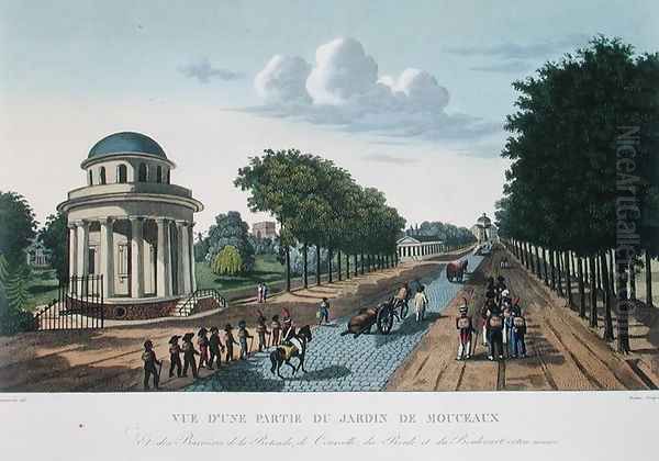 The Parc Monceaux, c.1815-20 - view 1