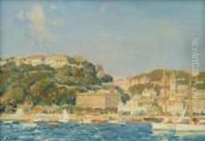 Mediterranean Harbourscene by Richard Jack