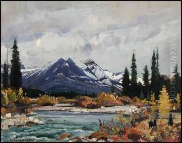 Pipestone River, Canadian Rockies - view 1